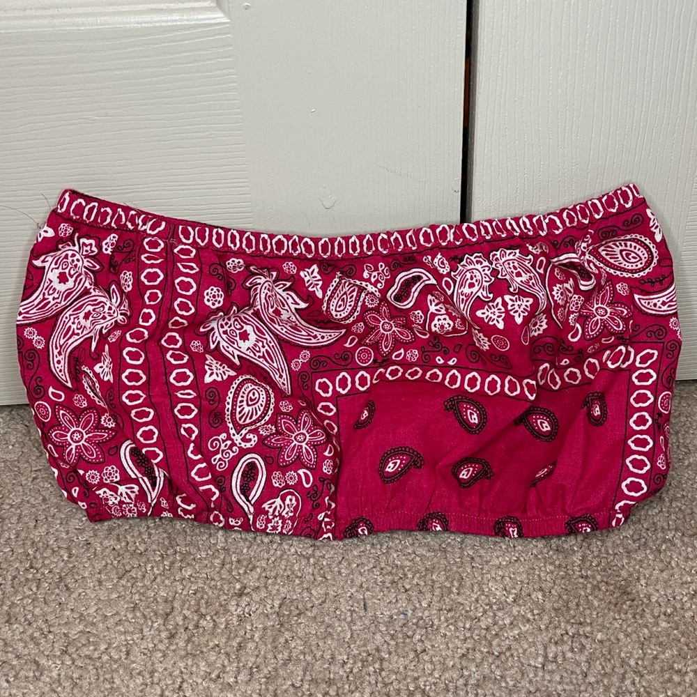 Bandanna Bandeau top